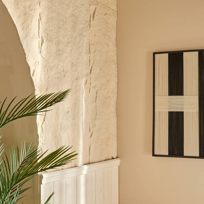 Panneau décoratif mural Kina 60x120cm gris