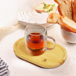 Plateau en bambou