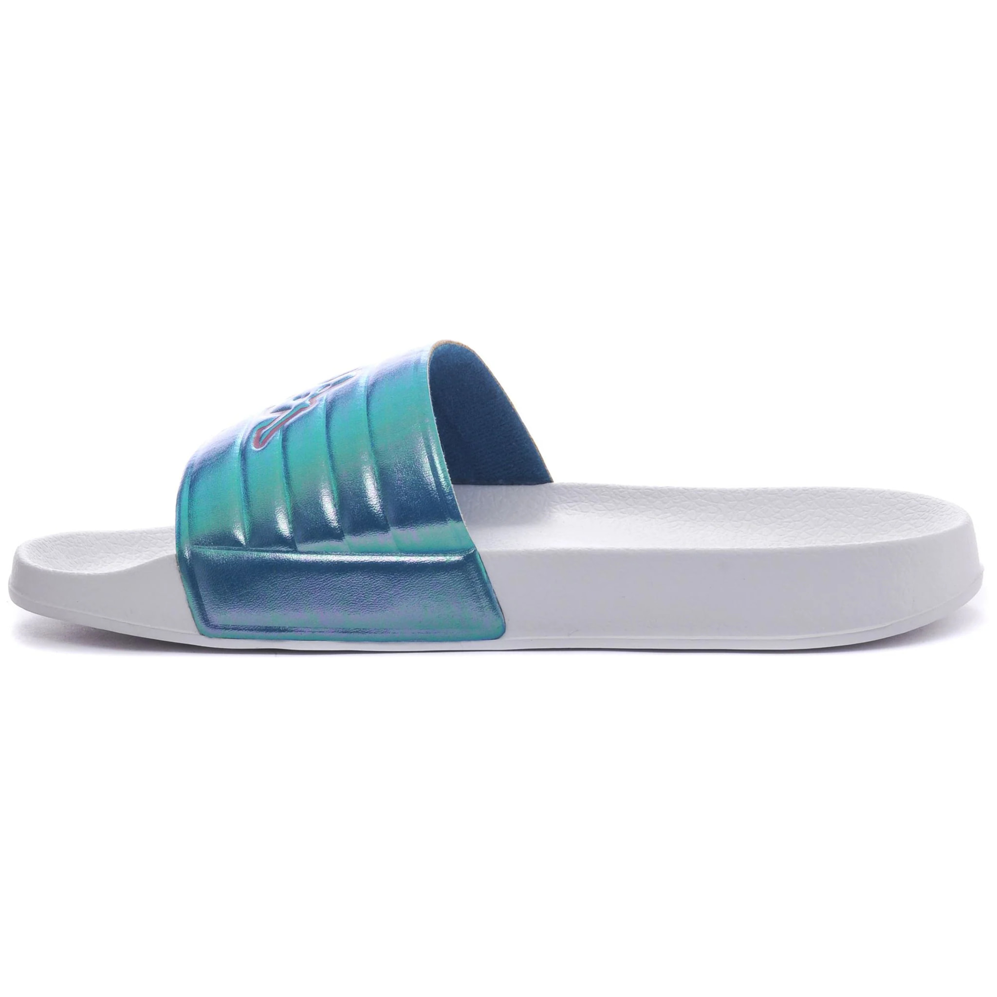 Kappa - Ciabatte Donna Bianco - Logo Searl