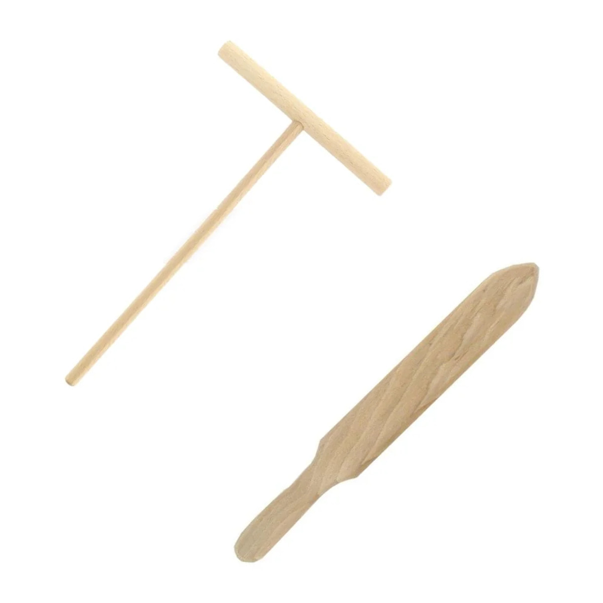 Ensemble de 2 ustensiles en bois pour crêpes Fackelmann Wood Edition