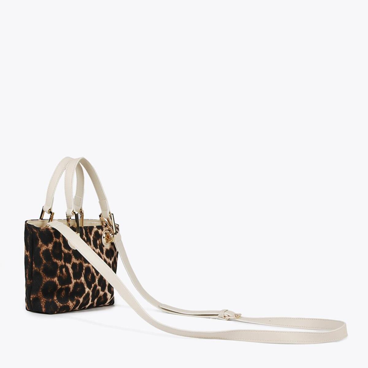 Mini borsa shopper stampa animalier