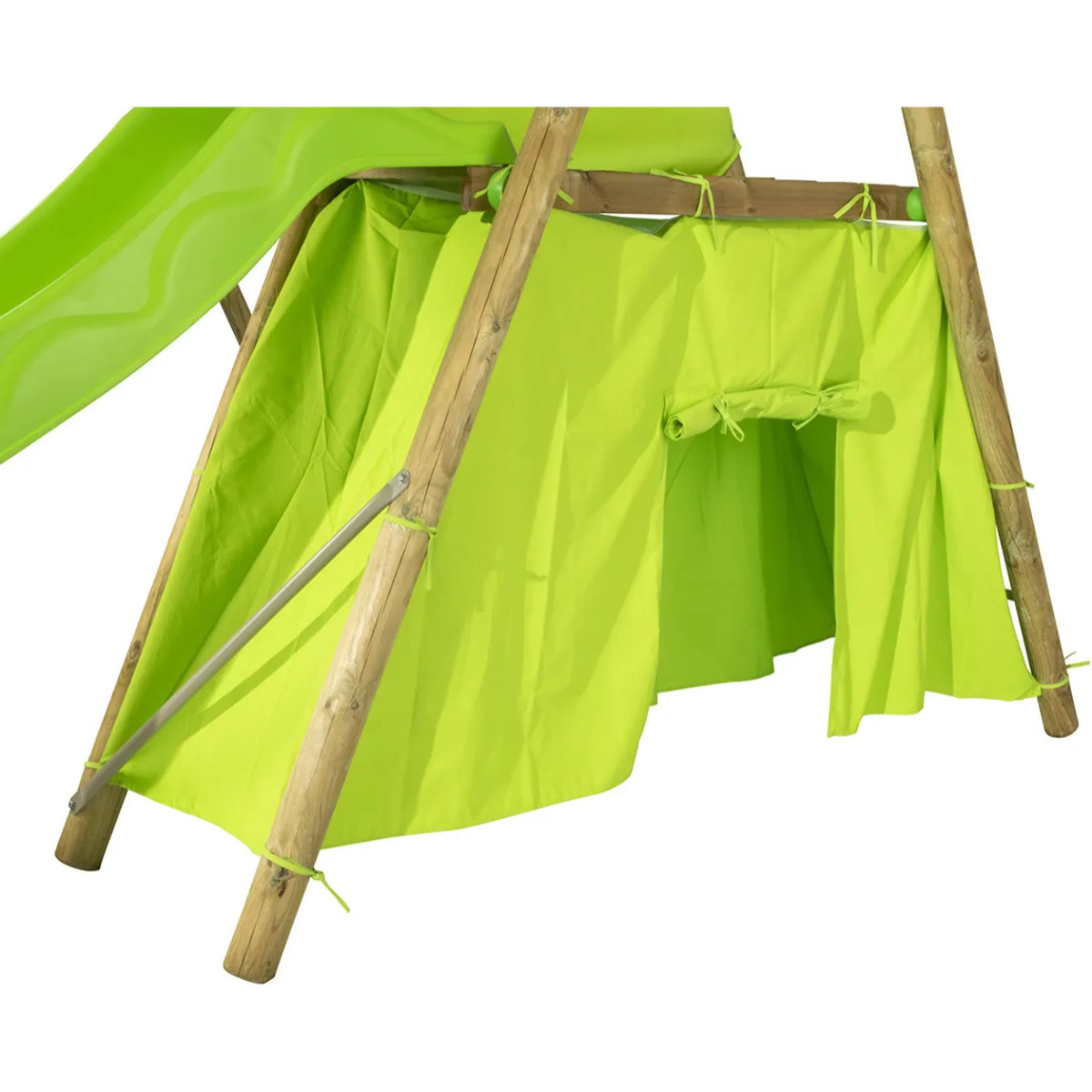 Balançoire en bois 2,30 m Topwood KIBBI - 8 enfants