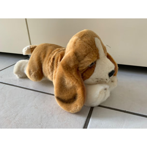 PlayTime 452437 - Peluche Cane Beige e Bianco 26 cm