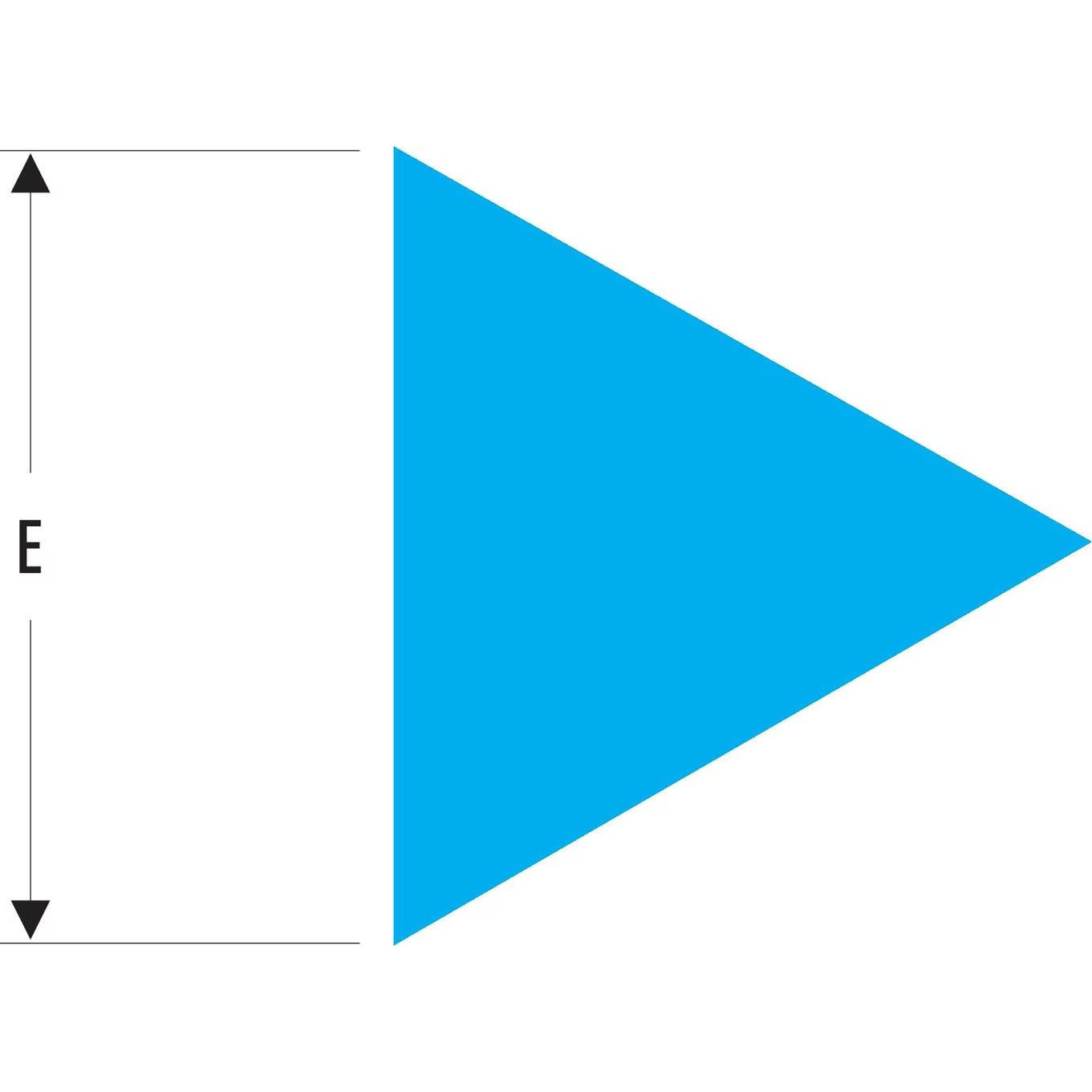 Lime triangulaire demi-douce emmanchée - 250 mm - FACOM - TRI.MD250EMA