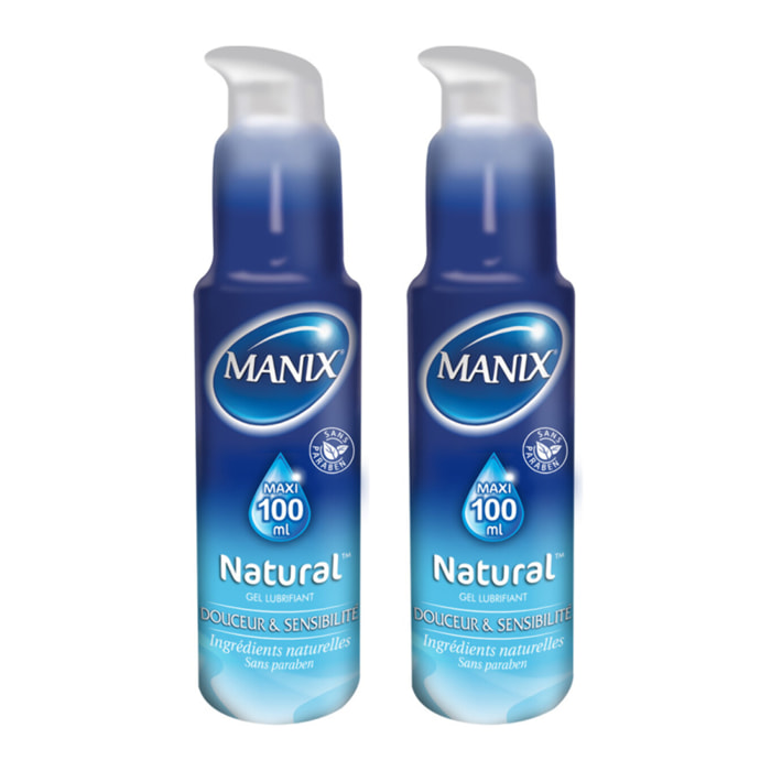 Lot de 2 - Manix Gel Natural 100 Ml