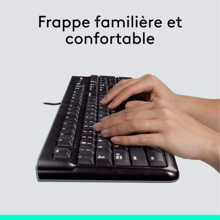 Clavier + Souris LOGITECH MK120