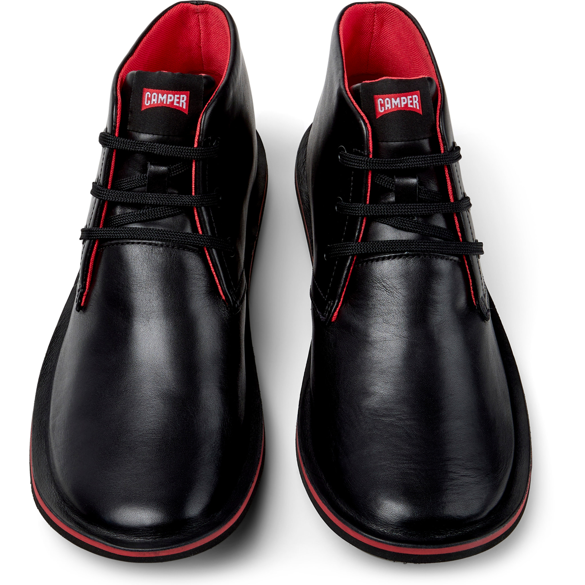 Zapatillas - CAMPER Beetle - Negro - Cuero liso