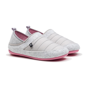 Zapatillas De Casa Lund Dual Fit Woman Gris
