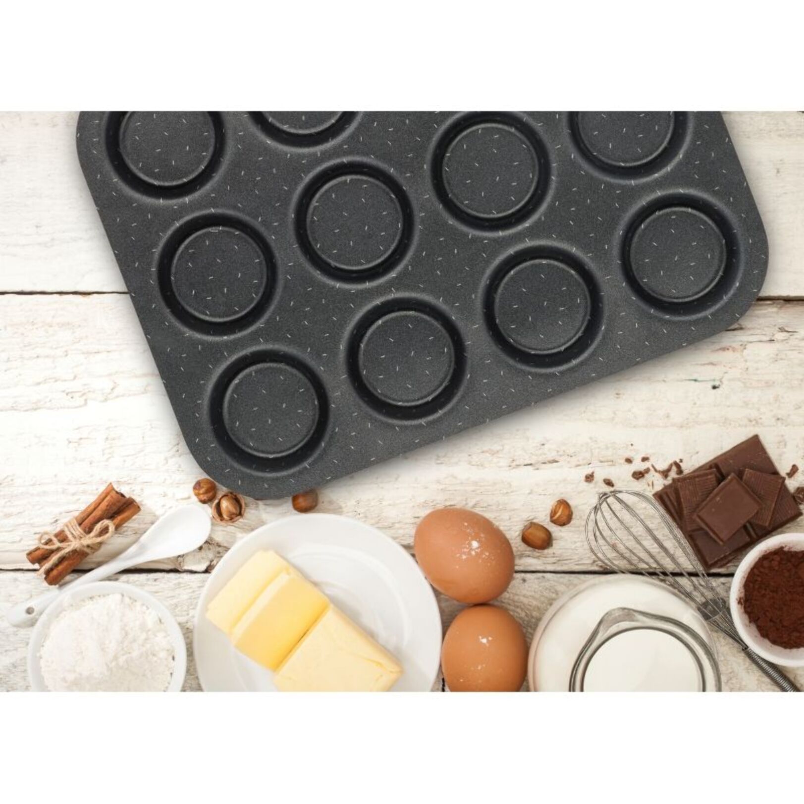 Moule à gâteau TEFAL Perfectbake plaque mini gateaux 12 trous