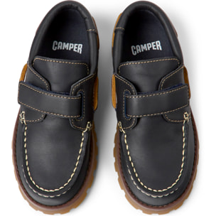 Zapatos de cordones - CAMPER Compas - Marron - Cuero liso