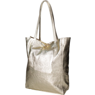 Borsa a mano da donna - Modello Íris - Vera Pelle - 40.0 x 36.0 x 11.0 cm