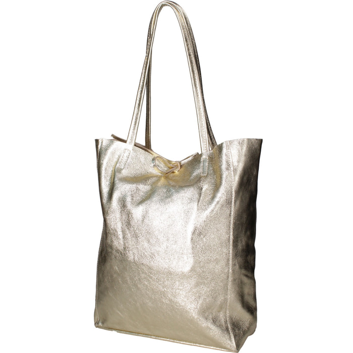 Borsa a mano da donna - Modello Íris - Vera Pelle - 40.0 x 36.0 x 11.0 cm