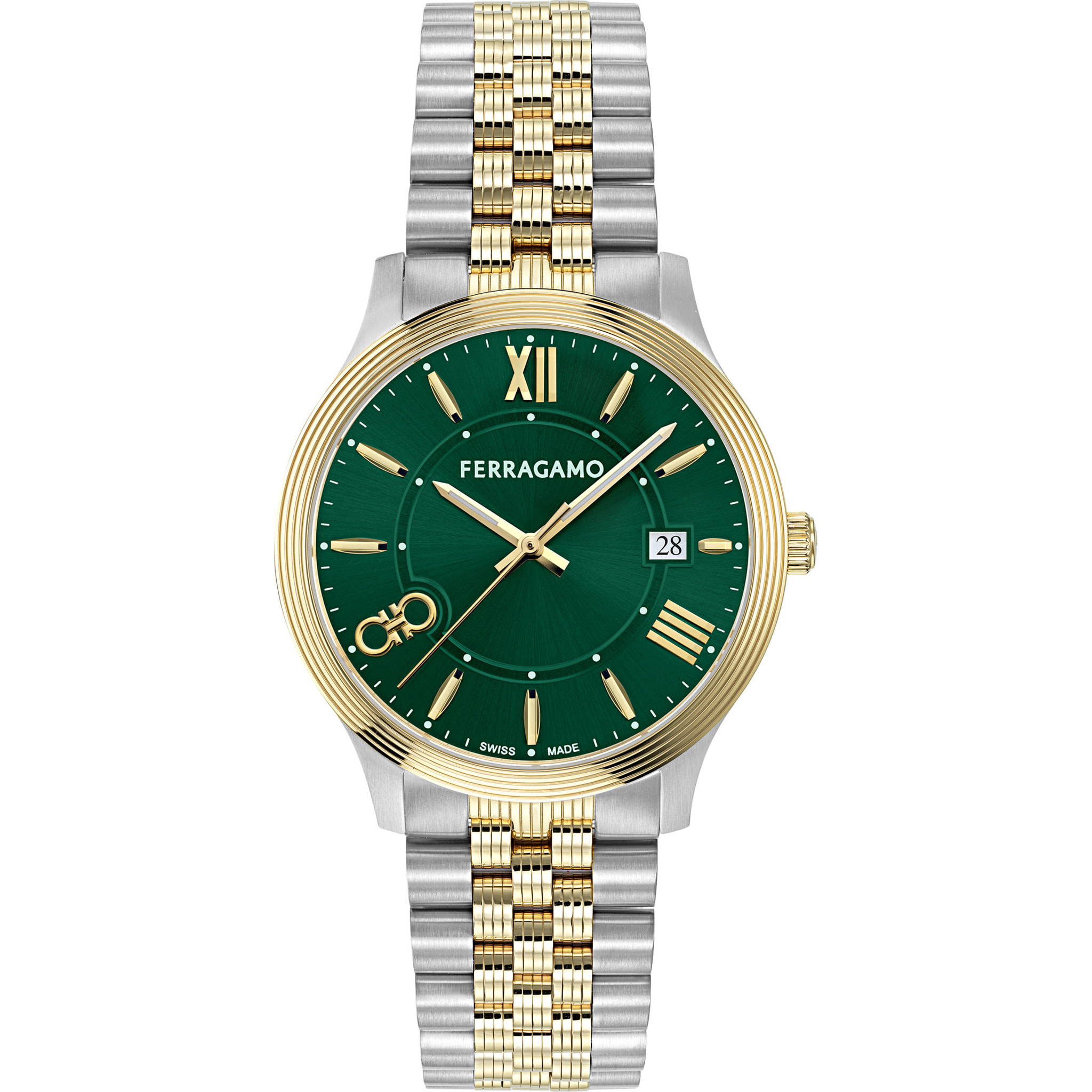 Ferragamo Reloj Analógico De Cuarzo Tb-Ferragamo Duo 40Mm-Fw