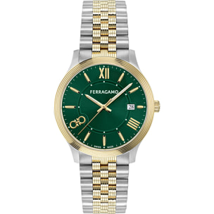 Ferragamo Reloj Analógico De Cuarzo Tb-Ferragamo Duo 40Mm-Fw