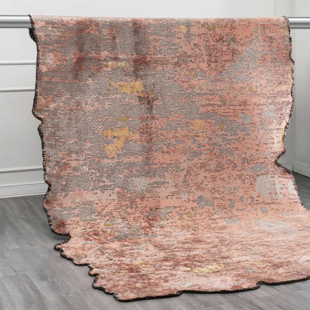 ATIPA Tapis salon kilim, Forme originale, Tissé à la main