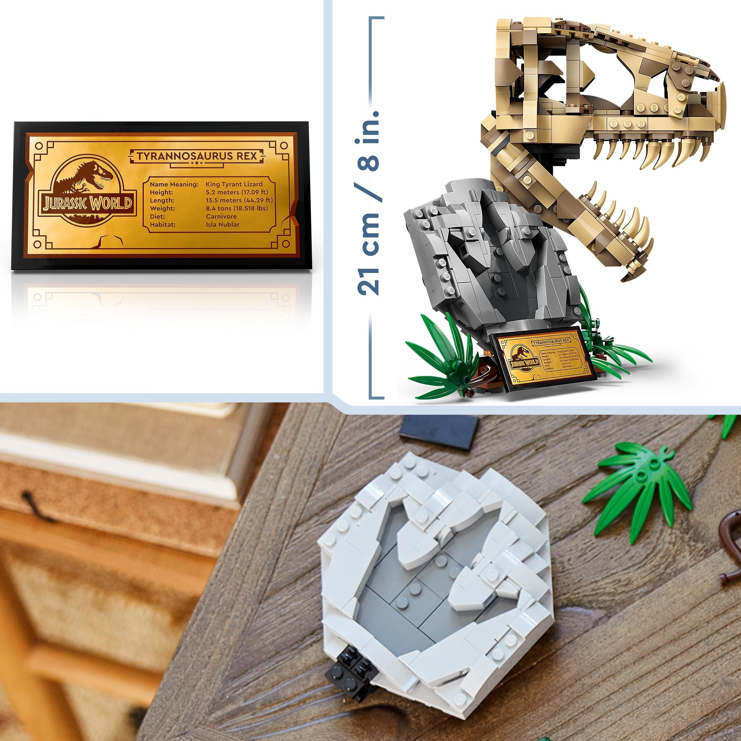 LEGO JURASSIC WORLD 76964 - FOSSILI DI DINOSAURO: TESCHIO DI T.REX