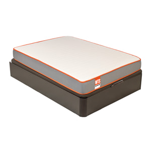 Colchón Viscoelástico Sostenible HR y Canapé Abatible Gran Capacidad Wengué Entrega, Montaje y Retirada usado incluido Pack SOUL · WHAT THE SLEEP