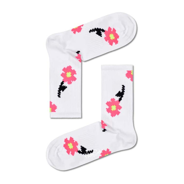 Calcetines pixle flower 3/4 crew