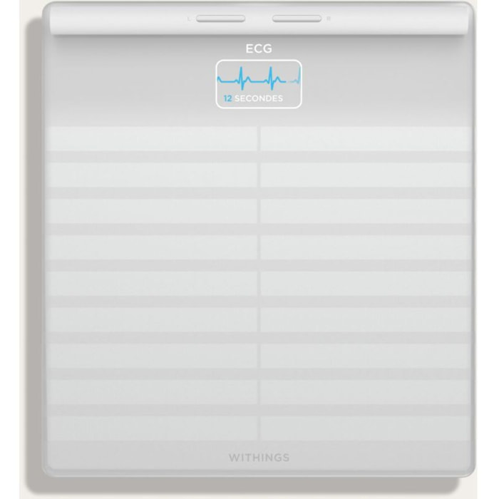 Pèse personne connecté WITHINGS Body Scan Blanche