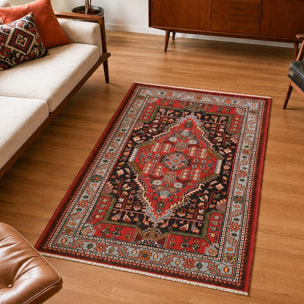 Tapis d'orient oriental, noué main en laine, EKAV