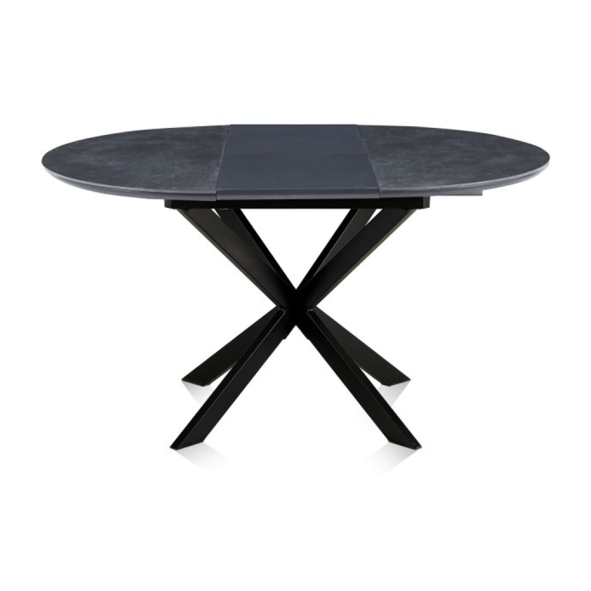 Mesa redonda extensible Onix Negro