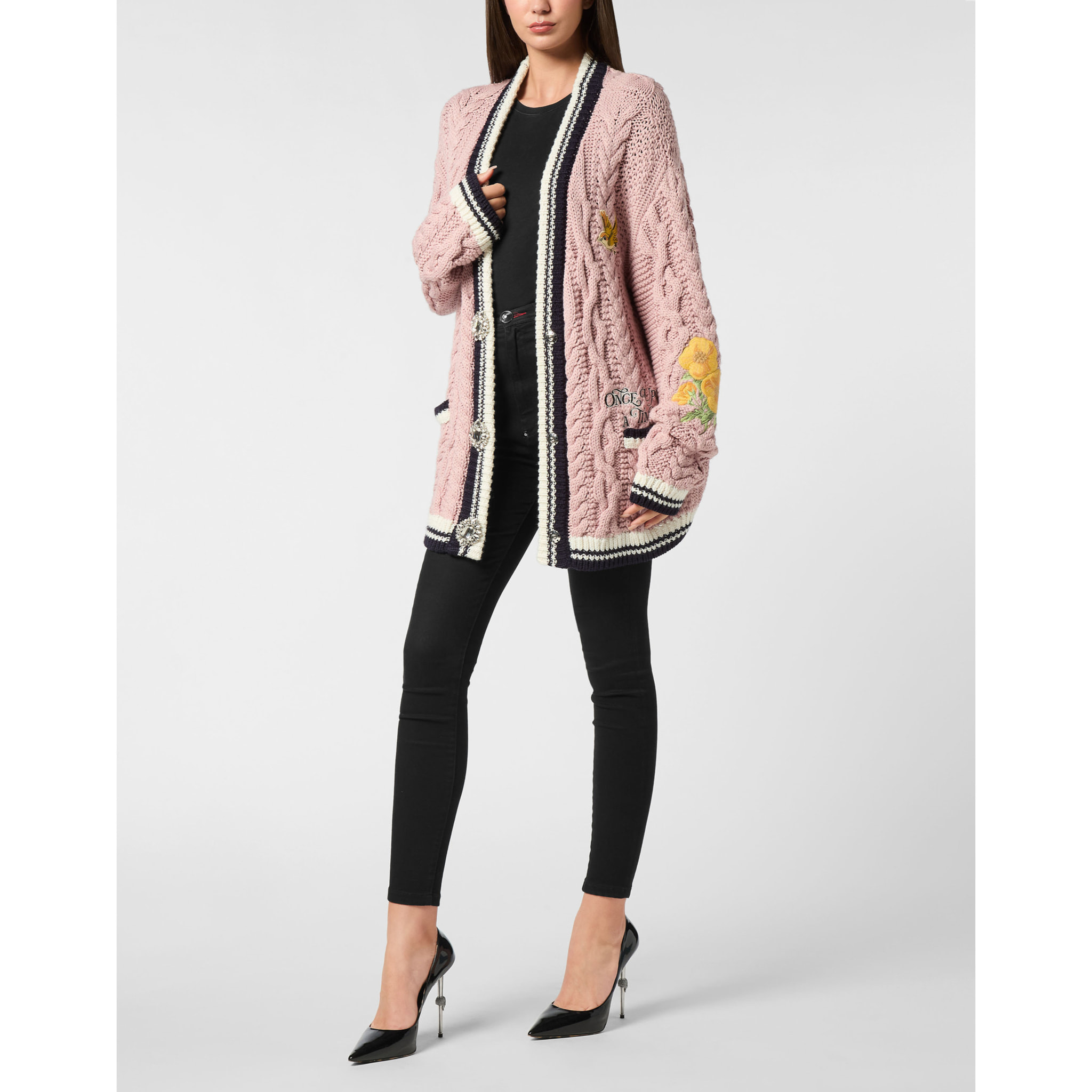 PHILIPP PLEIN Cárdigan largo