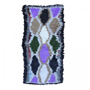 Authentique tapis berbère fait à la main en coton VOCU