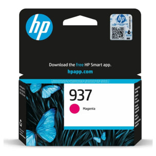 Cartouche d'encre HP Originale 937 Magenta Standard - 6T0J2AE