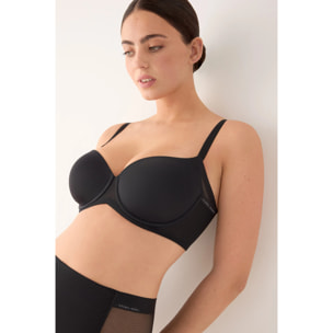 Reggiseno con ferretto con imbottitura Nero