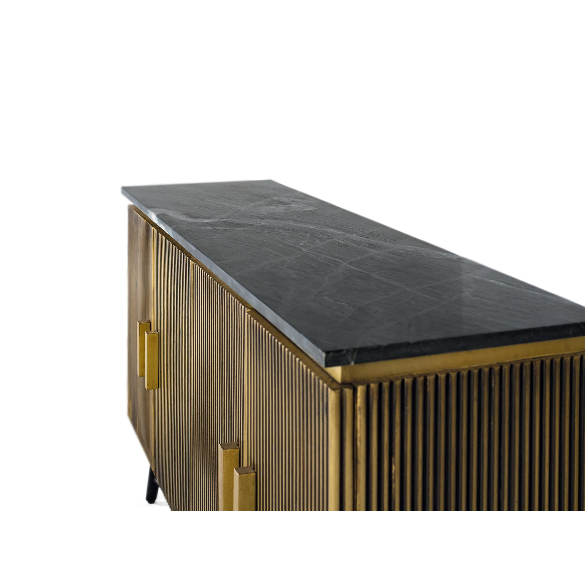 Aparador de Madera de Mango Estilo Clásico Moderno