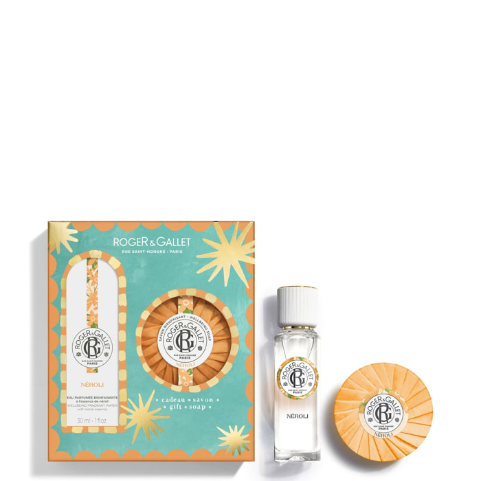 Néroli - Coffret Eau Parfumée Bienfaisante 30ml + Savon 100g