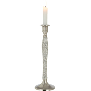 J-Line chandelier Diamant - aluminium - argent - large