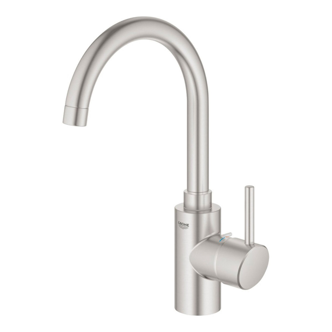 GROHE Concetto Mitigeur monocommande orientable Evier finition Supersteel 32661DC3