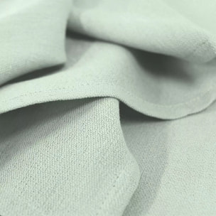 Serviette pur coton motif jacquard vert Bastide celadon