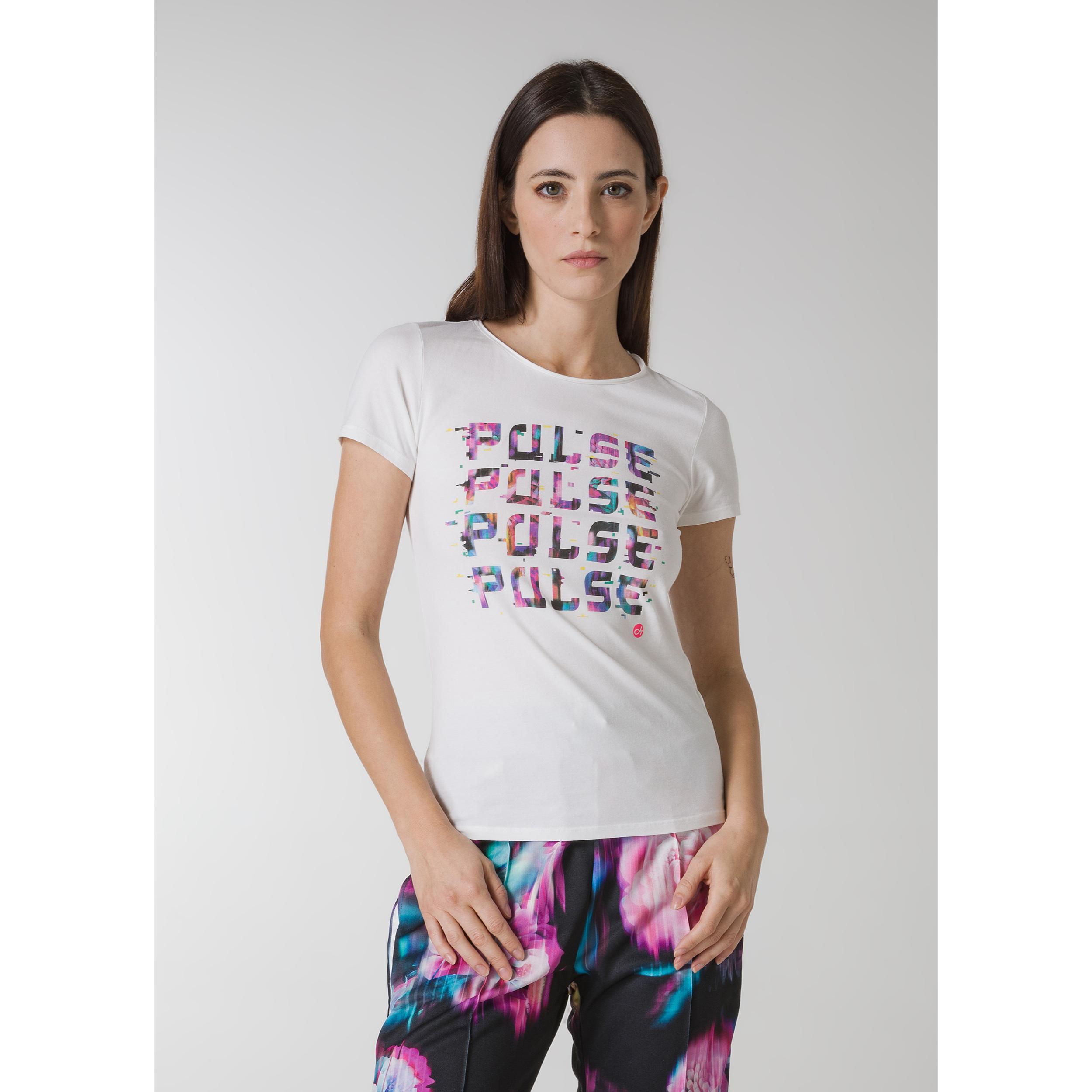 DEHA - T-shirt GRAPHIC STRETCH T-SHIRT in cotone per donna