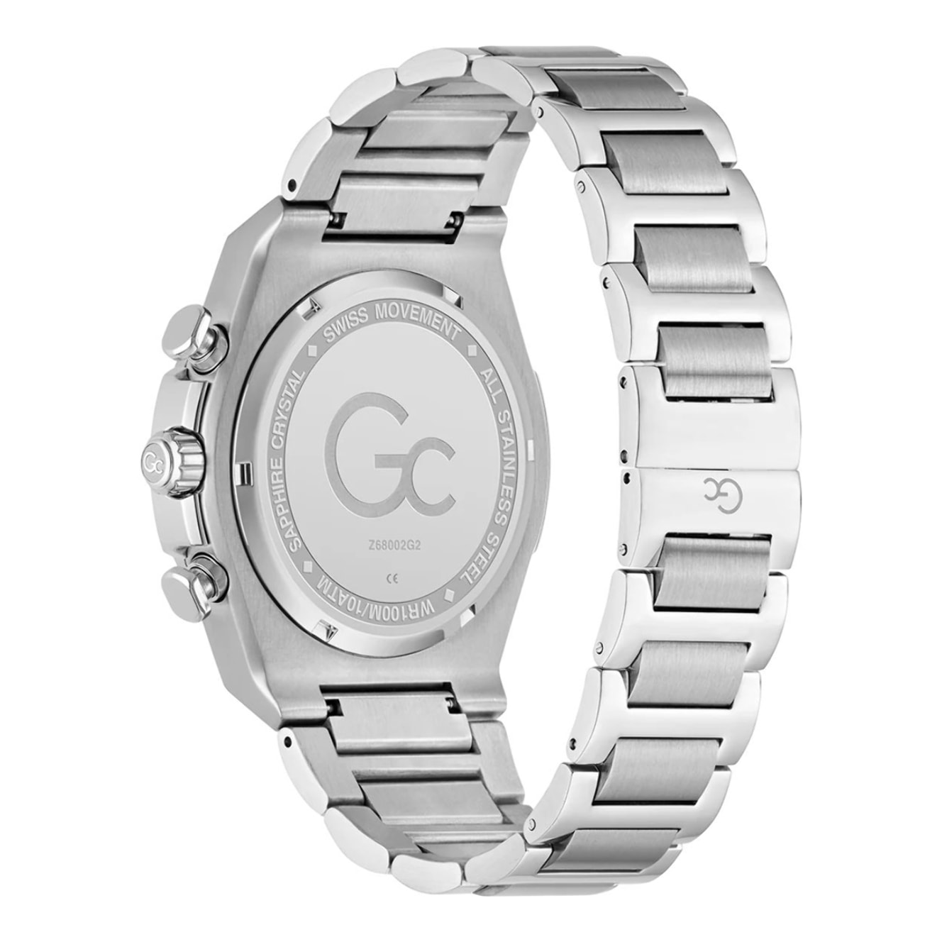 Reloj Gc Z68002G2 Hombre Analogico Cuarzo con Correa de Acero inoxidable