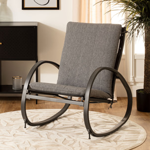 Fauteuil à bascule Nevada Graphite
