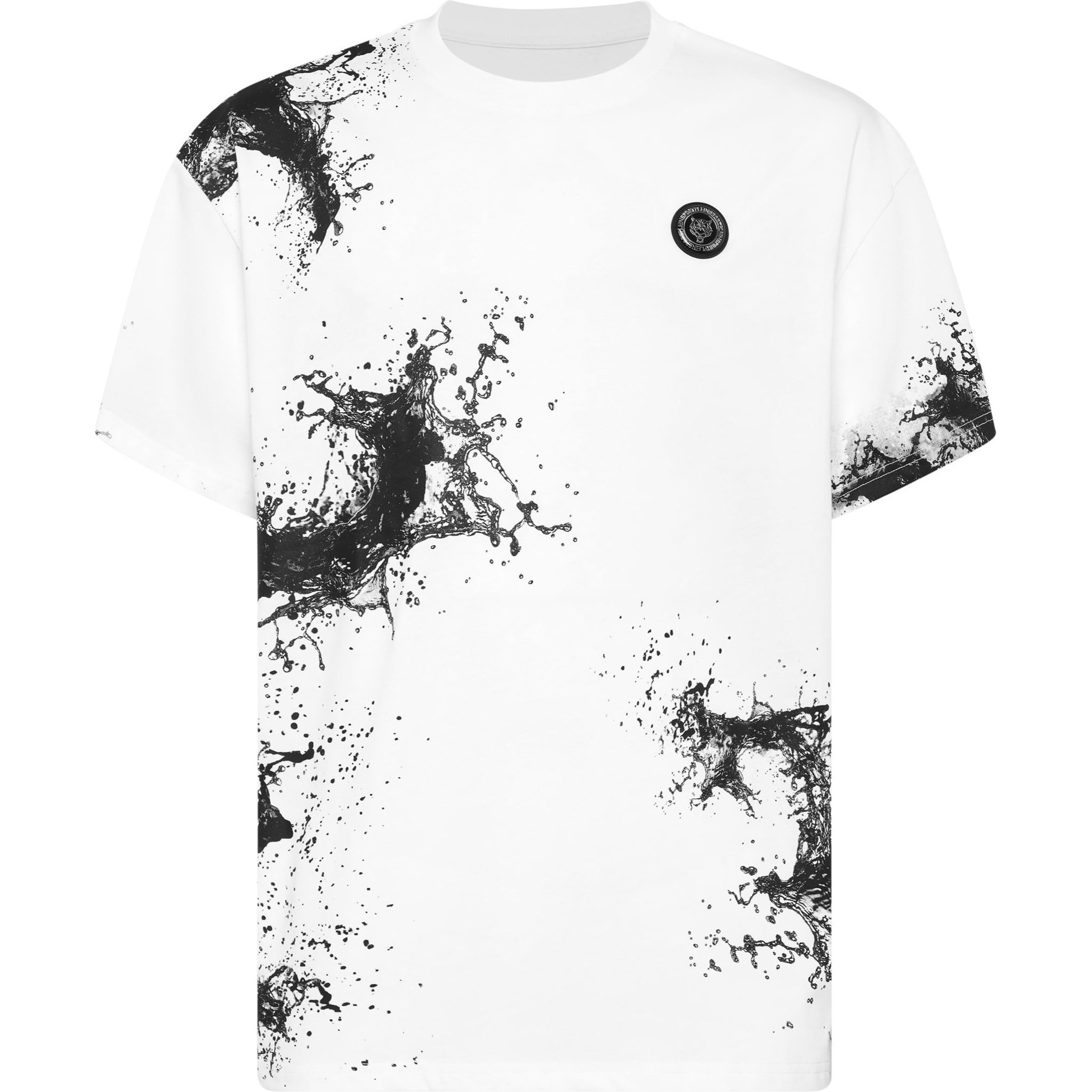 PLEIN SPORT T-Shirt Round Neck Ss SPLASH