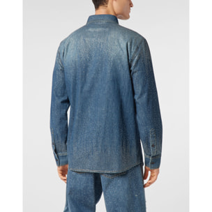 PHILIPP PLEIN Denim Shirt