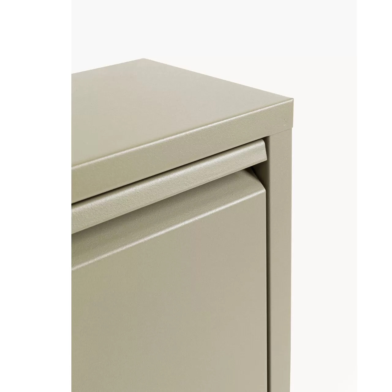 Casier à chaussures Caruso kaki 3 tiroirs Kare Design