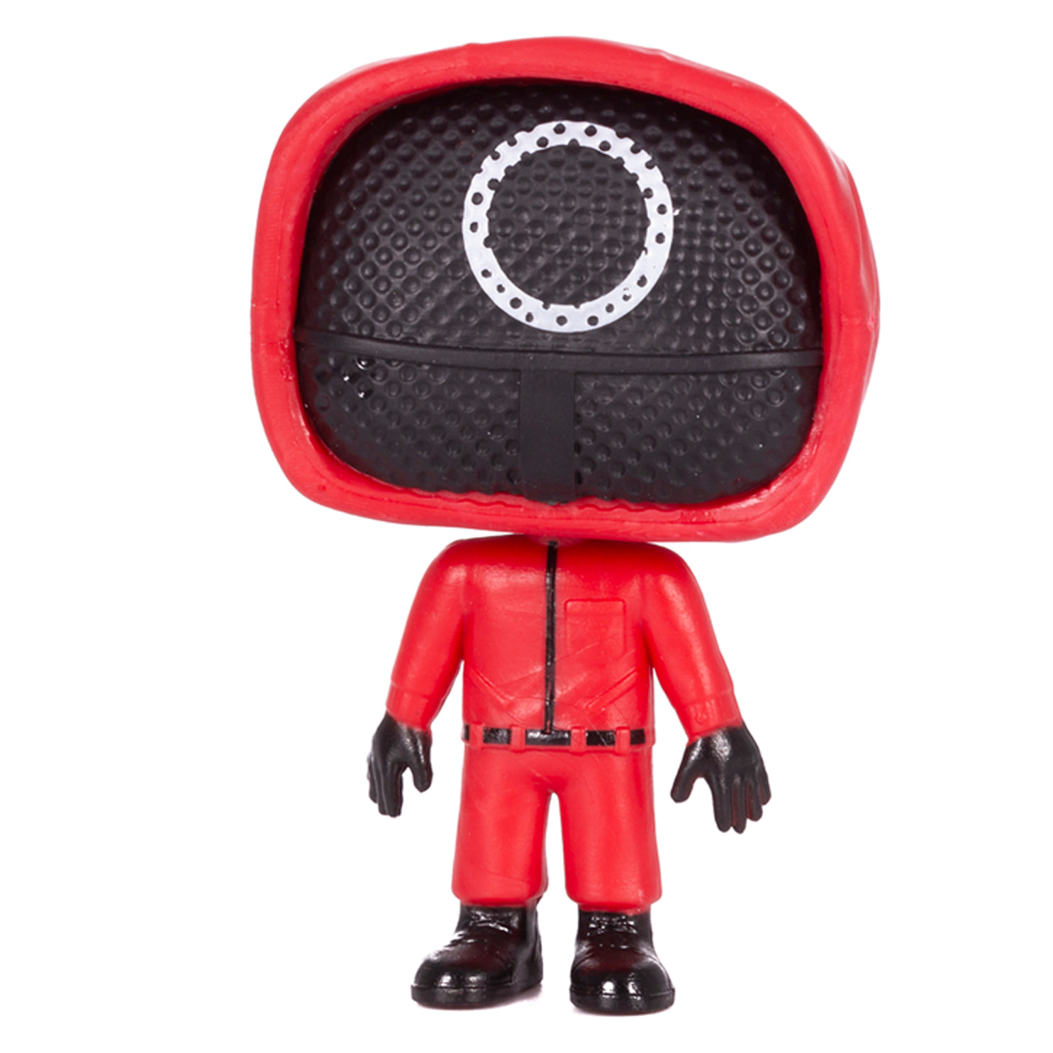 DAM Figura Squid Pop 11cm. Vigilante círculo. 7,5x5,3x11 Cm. Color: Rojo
