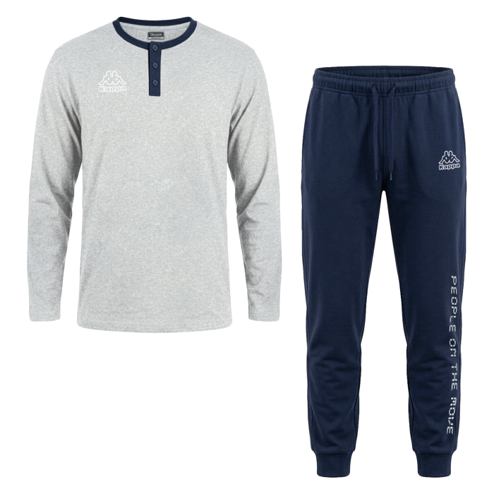 Pigiama Lungo Uomo KAPPA Cotone Leggero