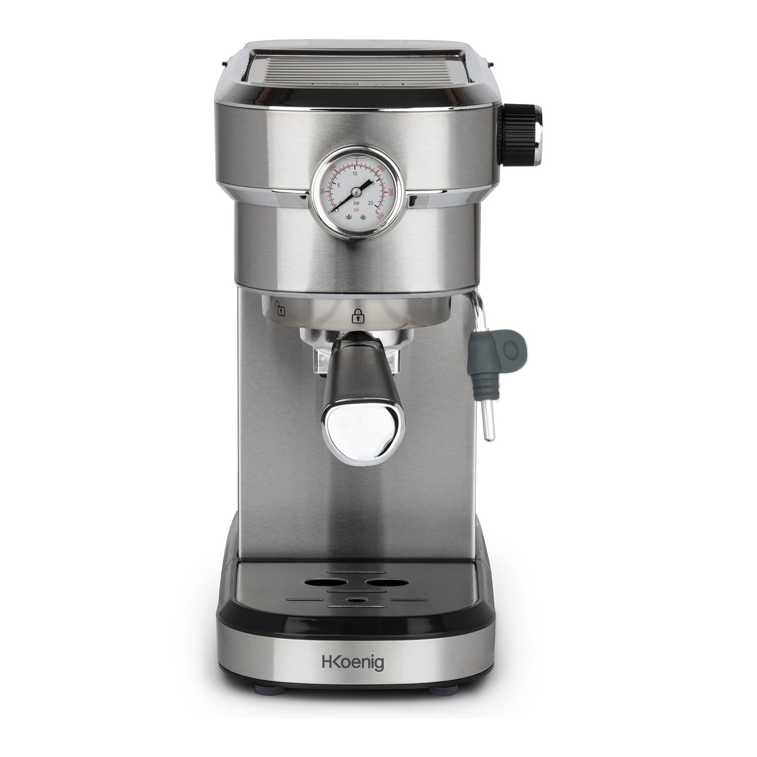 Máquina Espresso EXP820 H.Koenig, 1350 W, 15 Bares, 1.1 L