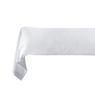 Taie de traversin satin de coton rayé