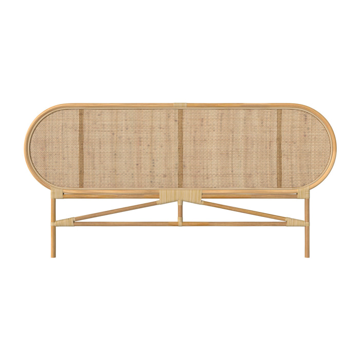 Tête de lit en rotin naturel 160 cm - Navahino