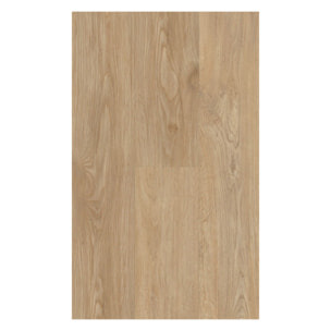 Lot de 5 paquets 13,55 m2 LIVE CL30 sol vinyle, facile à installer, 132,6 x 20,4 x 0,38 cm,  chêne miel (60001897-GVP5)