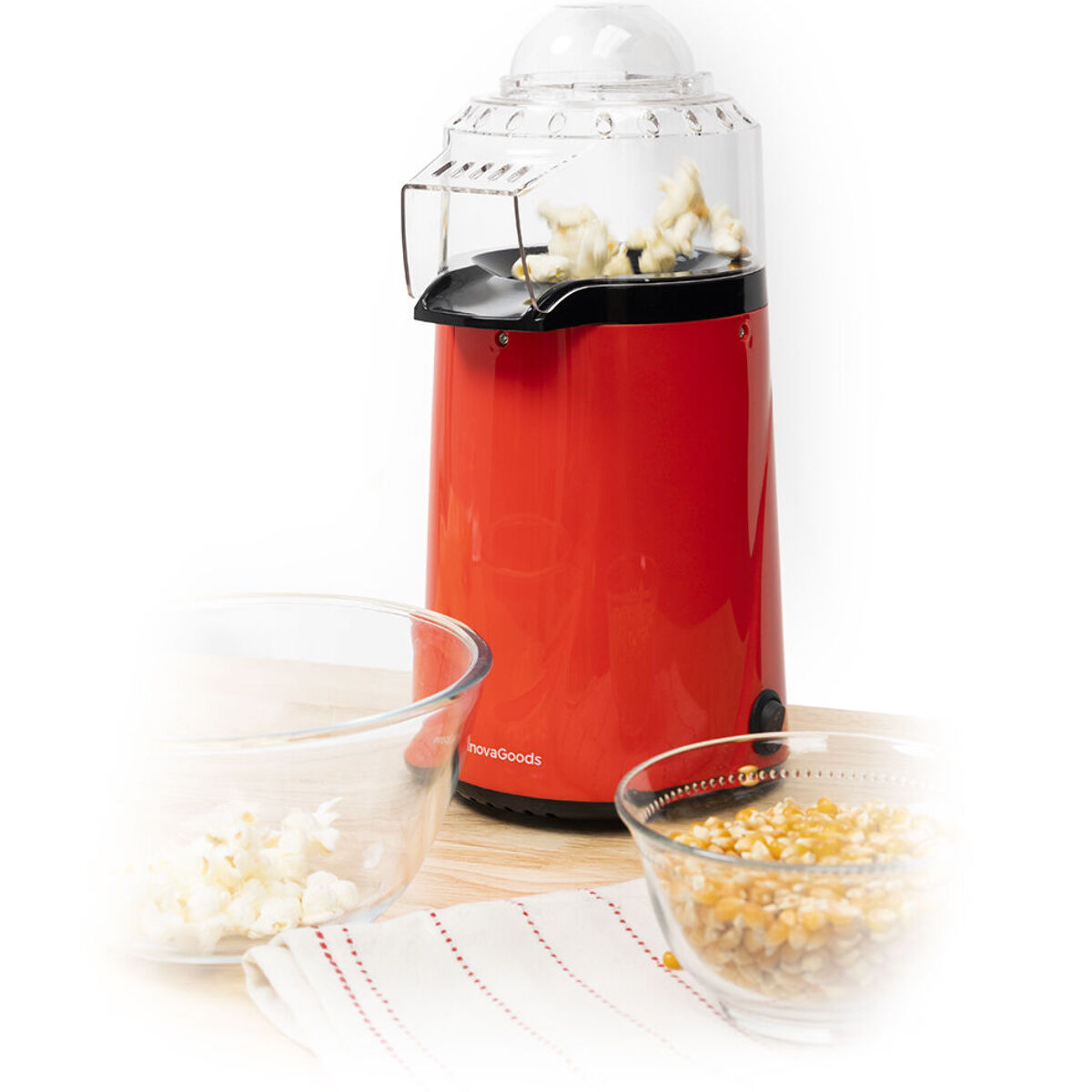 Macchina per Popcorn ad Aria Calda Popmar InnovaGoods