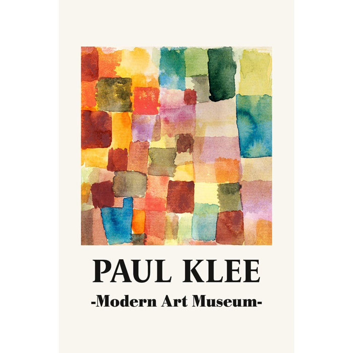 Tableau de paul klee modern art museum  Toile imprimée