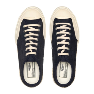 Le Superga Uomo Donna Blu 2432 Works Hairy Suede