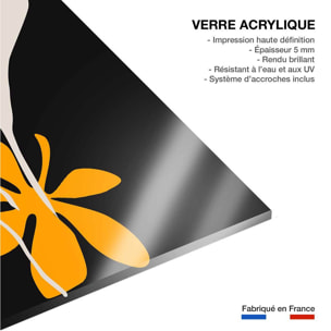 Tableau fleurs colchiques Tableau plexiglas